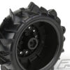 Proline Dumont Paddle Sc Tyres on Black Raid 6x30 Wheel Slash - Image 5