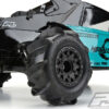 Proline Dumont Paddle Sc Tyres on Black Raid 6x30 Wheel Slash - Image 7