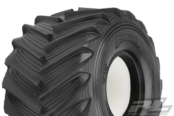 Proline Demolisher 2.6"/3.5" All Terrain Tyres for Losi LMT