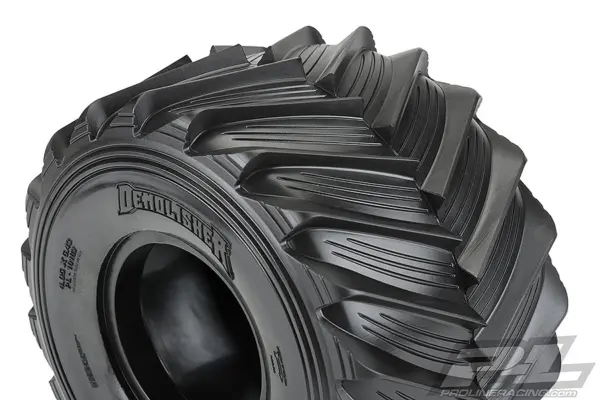 Proline Demolisher 2.6"/3.5" All Terrain Tyres for Losi LMT