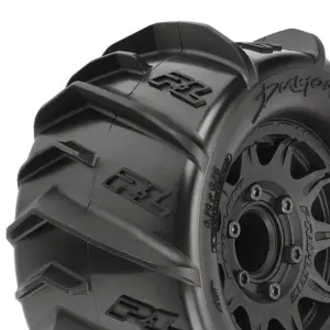 Proline Dumont 2.8" Sand Tyres Raid BLK 6x30 R/Hex 12mm Wheel