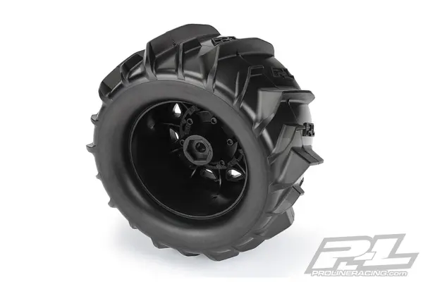 Proline Dumont 2.8" Sand Tyres Raid BLK 6x30 R/Hex 12mm Wheel