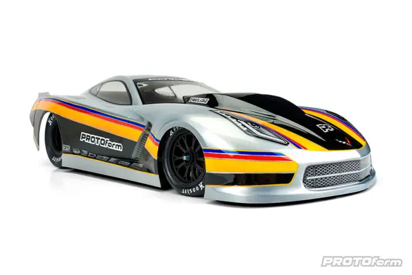 Protoform Chevrolet Corvette C7 Pro-Mod Drag Body for Slash