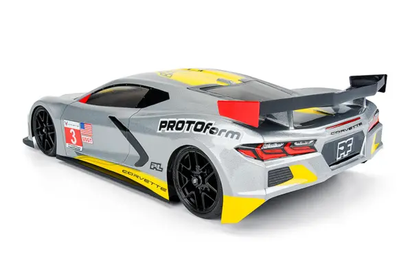 Protoform Chevrolet Corvette C8 Clear Body 190mm