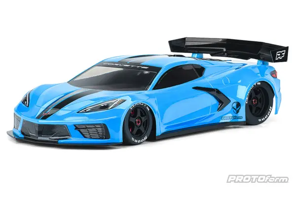 Protoform Chevrolet Corvette C8 Clear Body for Felony/Infra