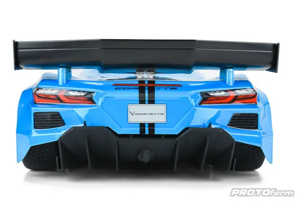 Protoform Chevrolet Corvette C8 Clear Body for Felony/Infra