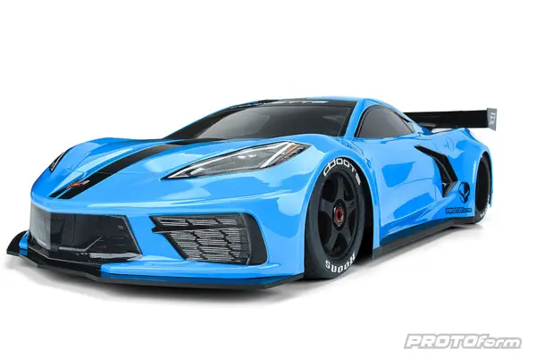 Protoform Chevrolet Corvette C8 Clear Body for Felony/Infra