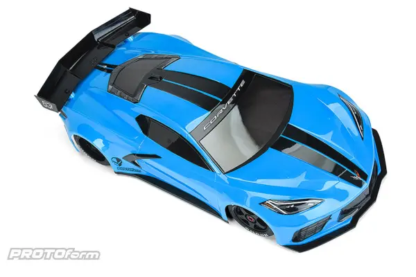 Protoform Chevrolet Corvette C8 Clear Body for Felony/Infra