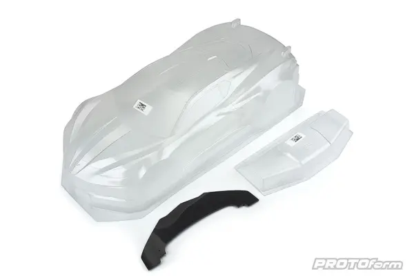 Protoform Chevrolet Corvette C8 Clear Body for Felony/Infra