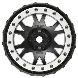Proline Impulse Pro-Loc Black Wheels W/Grey Ring Xmaxx (F/R)
