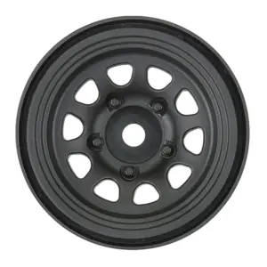 Proline Keystone 1.55" Black Plastic Internal Bead-Loc Wheel