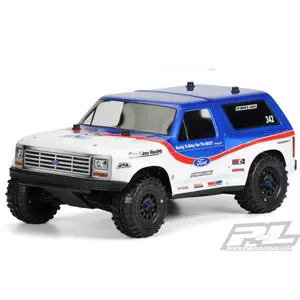Proline 1981 Ford Bronco Clear Body Pro-2 Sc / Slash/4x4