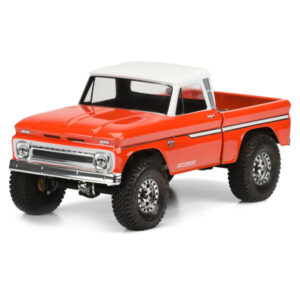 Proline 1966 Chevrolet C-10 Clear Body (Cab+bed) Scx10 313