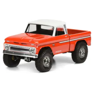 Proline 1966 Chevrolet C-10 Clear Body (Cab+bed) Scx10 313