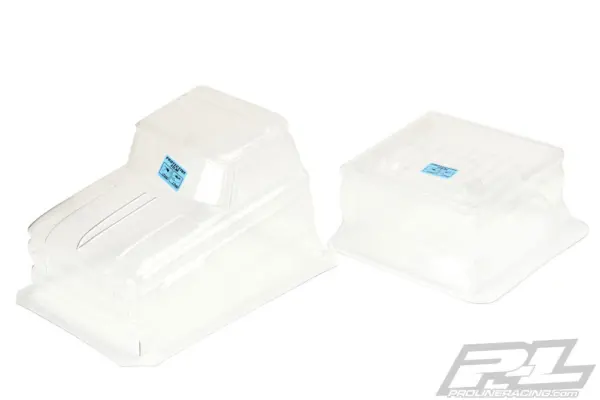 Proline 1966 Chevrolet C-10 Clear Body (Cab+bed) Scx10 313