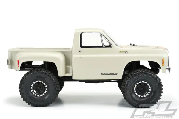 Proline 1978 Chevy K-10 Clear Body Cab&bed Crawler 313mm Wb – view 3