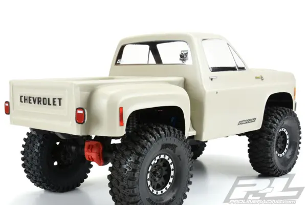 Proline 1978 Chevy K-10 Clear Body Cab&bed Crawler 313mm Wb – view 4