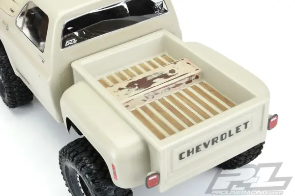 Proline 1978 Chevy K-10 Clear Body Cab&bed Crawler 313mm Wb – view 5