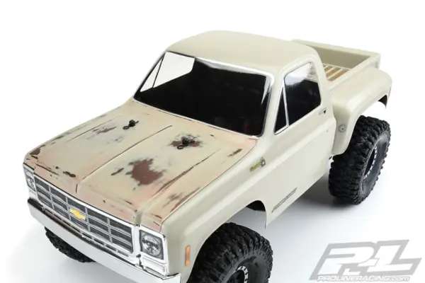 Proline 1978 Chevy K-10 Clear Body Cab&bed Crawler 313mm Wb – view 6