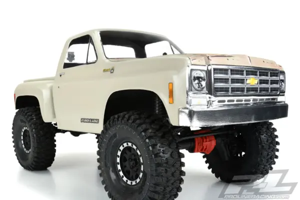 Proline 1978 Chevy K-10 Clear Body Cab&bed Crawler 313mm Wb – view 7