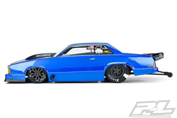 Proline Chevrolet Malibu Clear Drag Car Body for Slash/Dr10