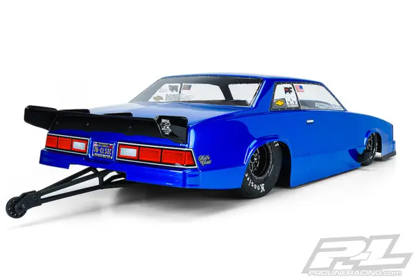 Proline Chevrolet Malibu Clear Drag Car Body for Slash/Dr10