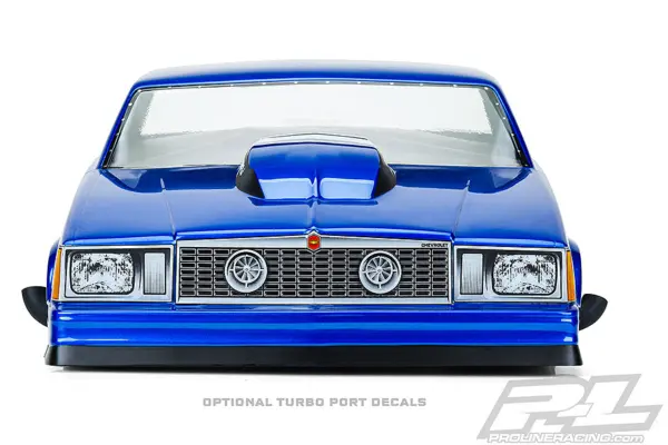 Proline Chevrolet Malibu Clear Drag Car Body for Slash/Dr10