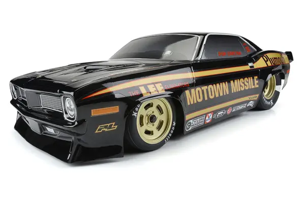 Proline 1972 Plymouth Barracuda Motown Missile Tough Black