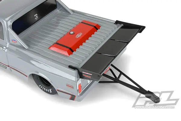 Proline 1972 Chevy C-10 Clear Drag Body for 2wd Drag Truck