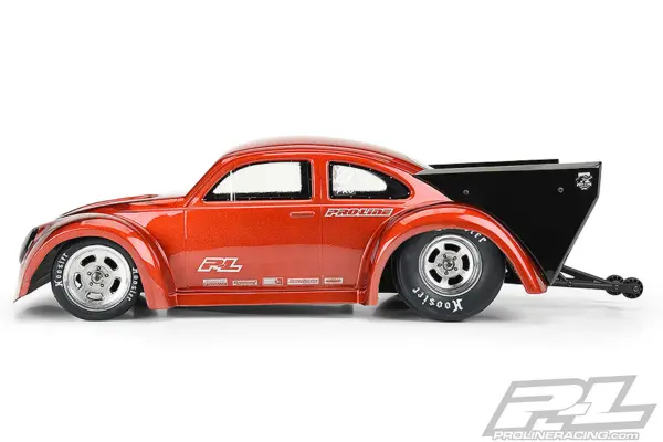 Proline Volkswagen Drag Bug 1/10 Clear Body for Drag