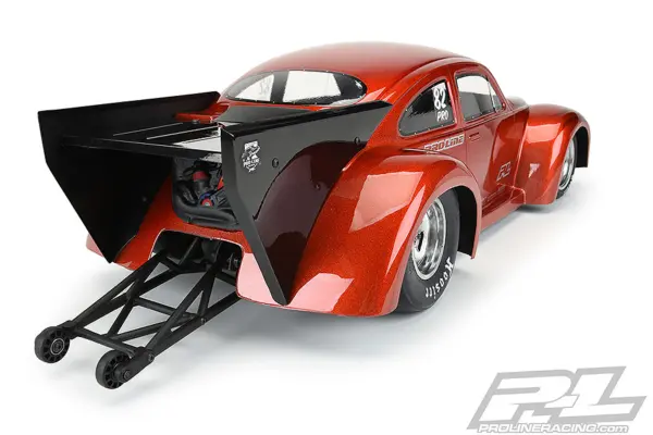 Proline Volkswagen Drag Bug 1/10 Clear Body for Drag