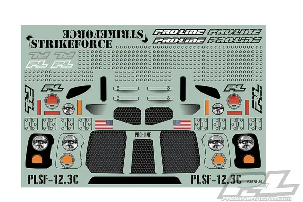 Proline Strikeforce Clear Body for 313mm W/B Crawler – view 7