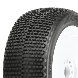 Proline 'Buck Shot' M3 Premount Velocity V2 White Wheels (2)