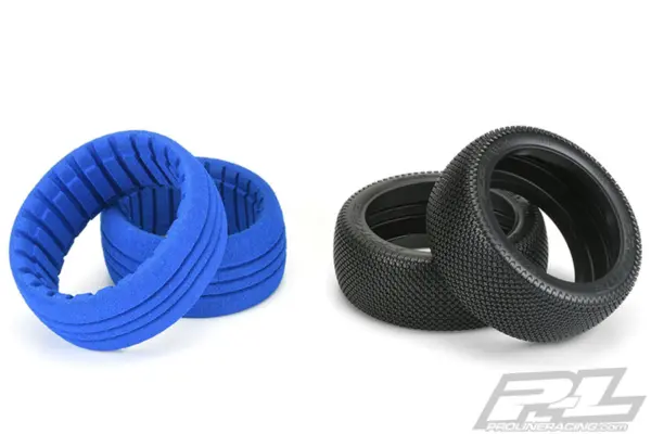 Proline 'Slide Lock' Mc Soft 1/8 Buggy Tyres W/Closed Cell