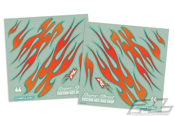 Proline Hot Rod Shop Red/Blue Universal Graphics Kit – view 2