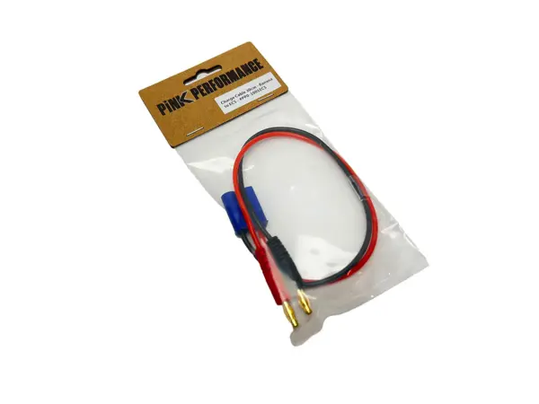 Charge Cable 30cm Pink Performance - Banana to Ec5