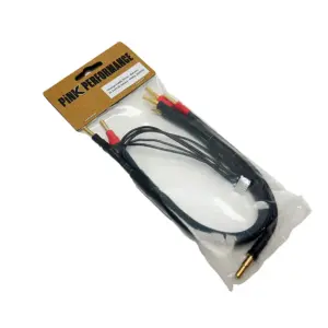 Charge cable 30cm Pink Performance - Banana around 2x2s (4-5mm)