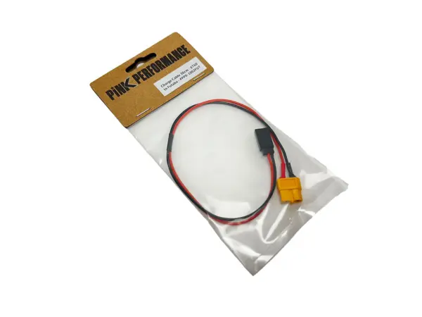 Charge cable 30cm Pink Performance - XT60 to Futaba