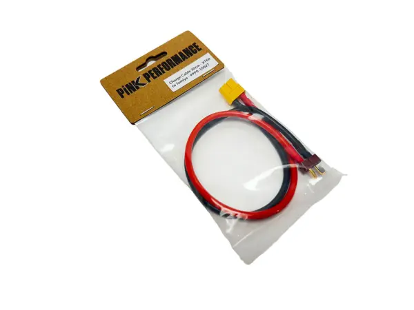 Charge cable 30cm Pink Performance - XT60 to Tamiya