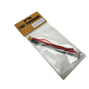 Cordon Charge-Equilibrage Pour Pack Lipo 2s (4mm) Pink Performance