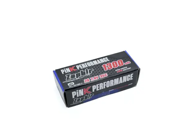 Pink Performance Zephir Lipo 2s 7.4v-1300-35c (Jst) 72x34x15mm 71g