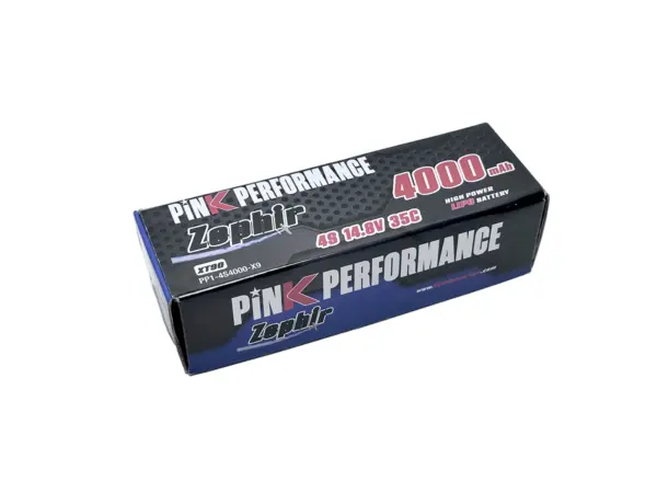 Pink Performance Zephir Lipo 4s 14.8v-4000-35c (Xt90)138x45x31mm 415g