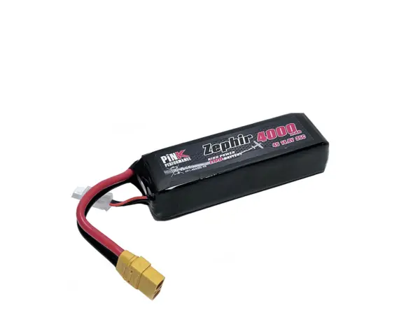 Pink Performance Zephir Lipo 4s 14.8v-4000-35c (Xt90)138x45x31mm 415g