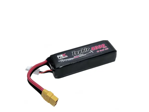 Pink Performance Zephir Lipo 4s 14.8v-4000-35c (Xt90)138x45x31mm 415g
