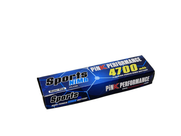 Pink Performance Sports Nimh 7.2v-4700mah (Deans) 139x48x25mm 435g