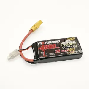 Pink Bashing Crawler Lipo 2s 7.6v-4000-55c (Multi) 96x42x21mm Shorty