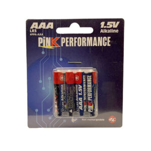 Pink Performance Piles Alcaline Aaa 1.5v R3 (4pcs)