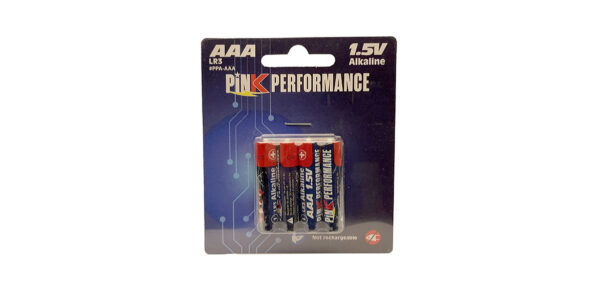 Pink Performance Piles Alcaline Aaa 1.5v R3 (4pcs)