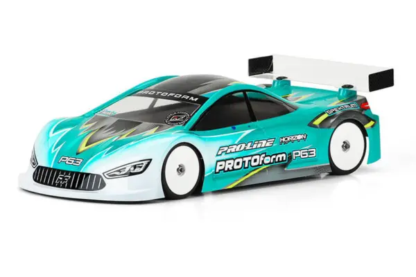 Protoform P63 X-Lite (0.4mm) Clear Bodyshell 190mm Tc