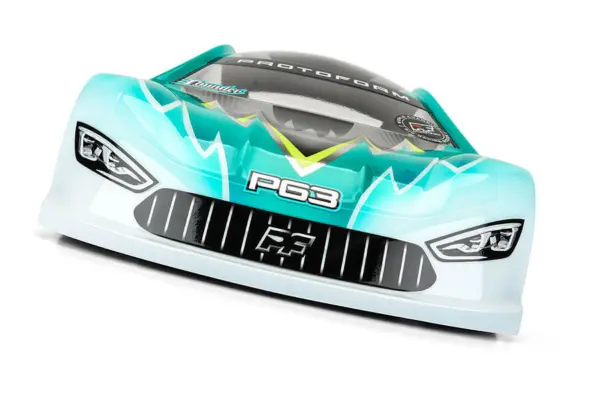 Protoform P63 X-Lite (0.4mm) Clear Bodyshell 190mm Tc